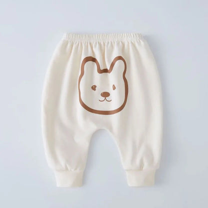 Pantalón largo con oso