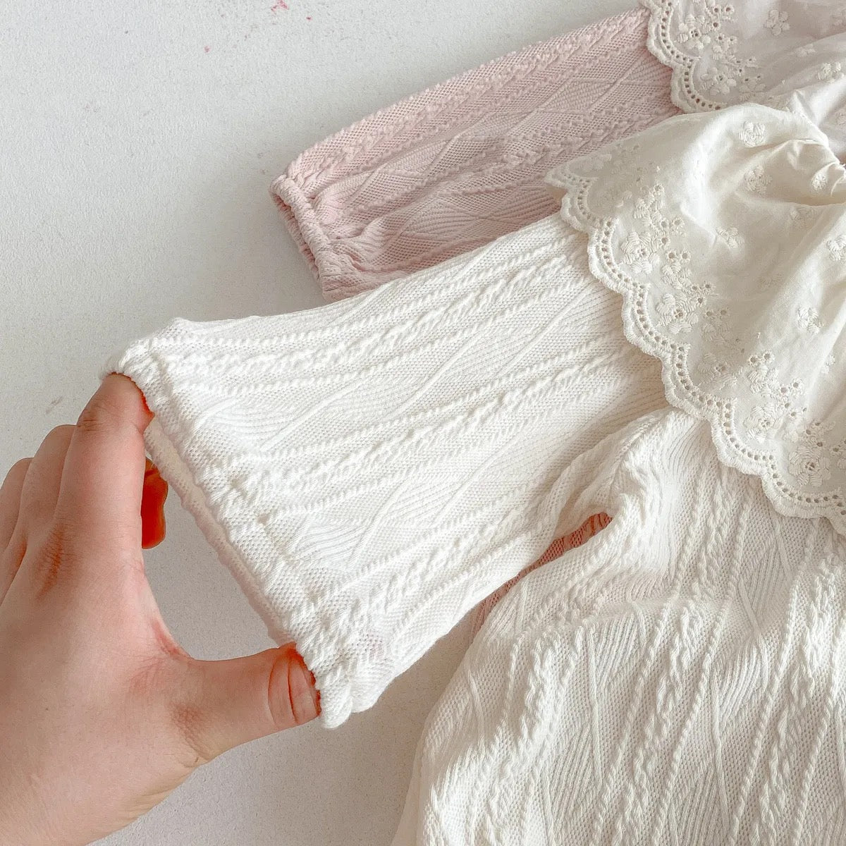 Vestido de con gorro manga larga para niñas