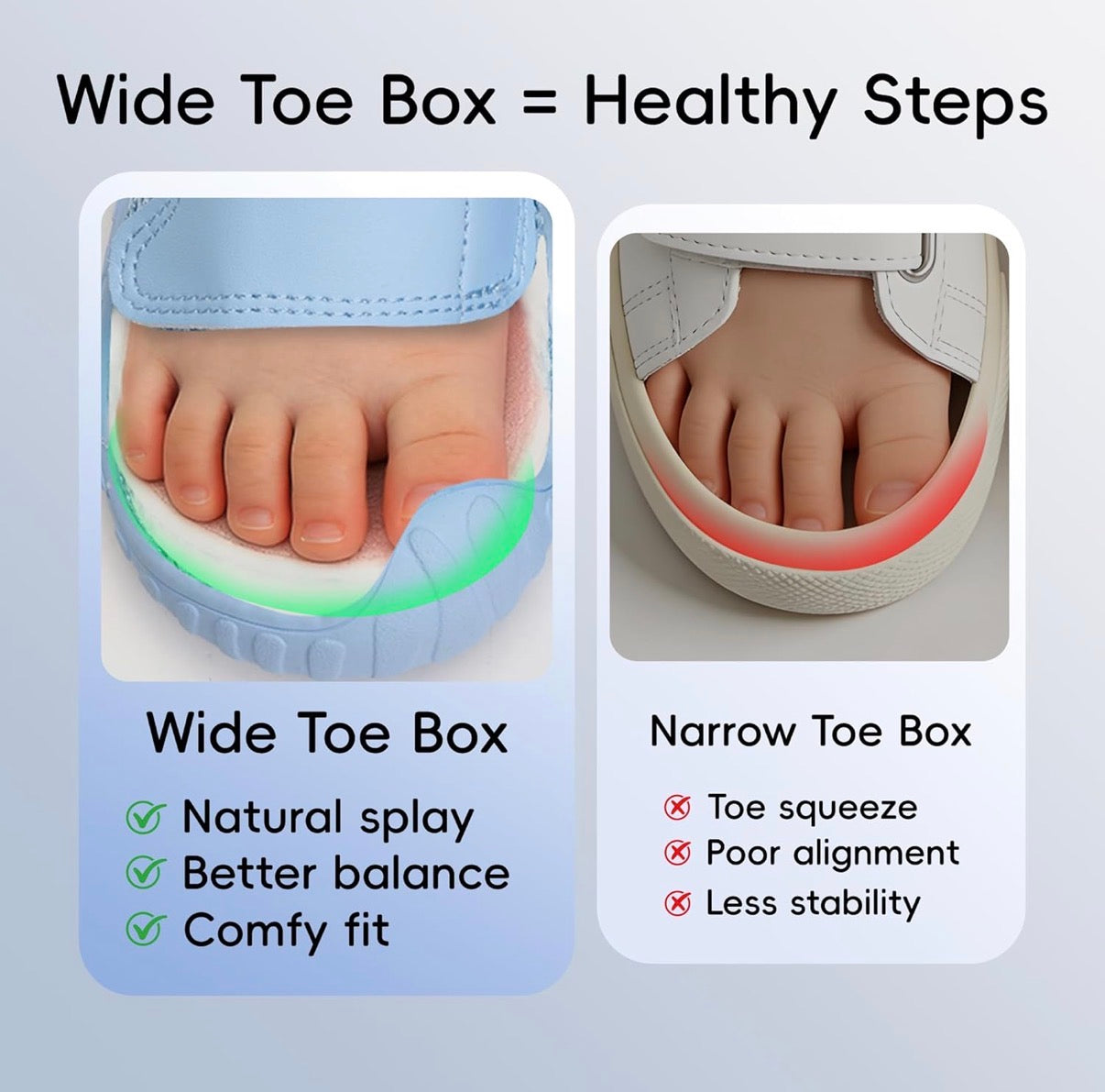 Tenis Ketetu toddler wide toe