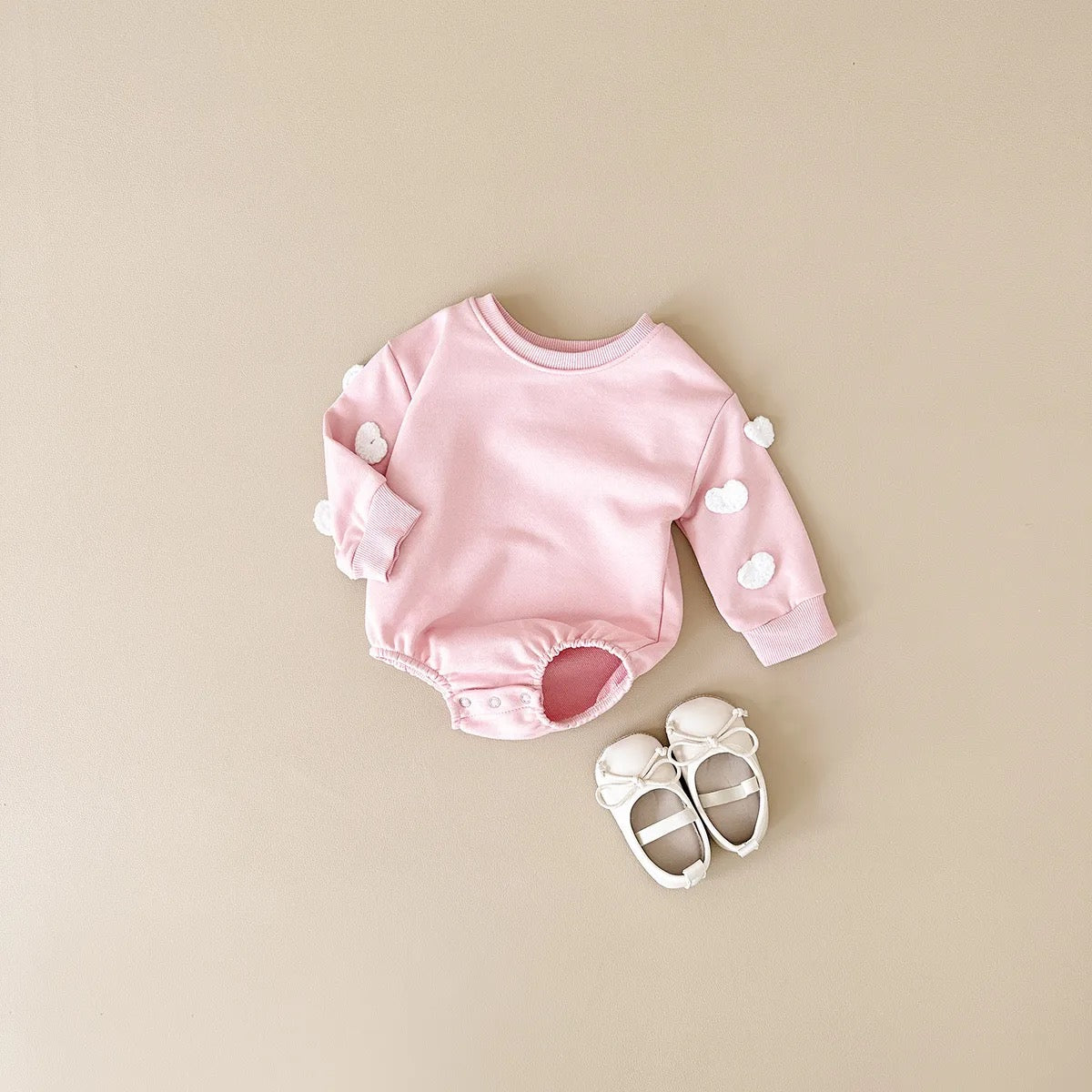 Romper con diseños 3D bordado