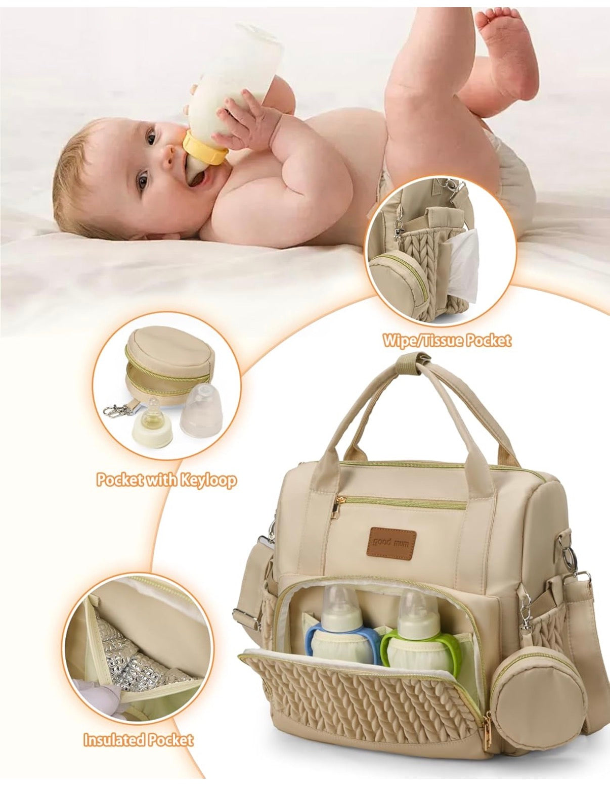 Backpack Diaper Bag