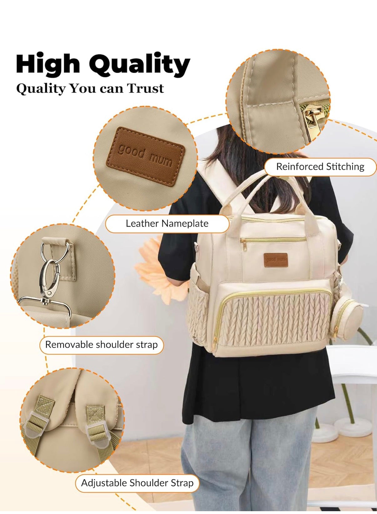 Backpack Diaper Bag
