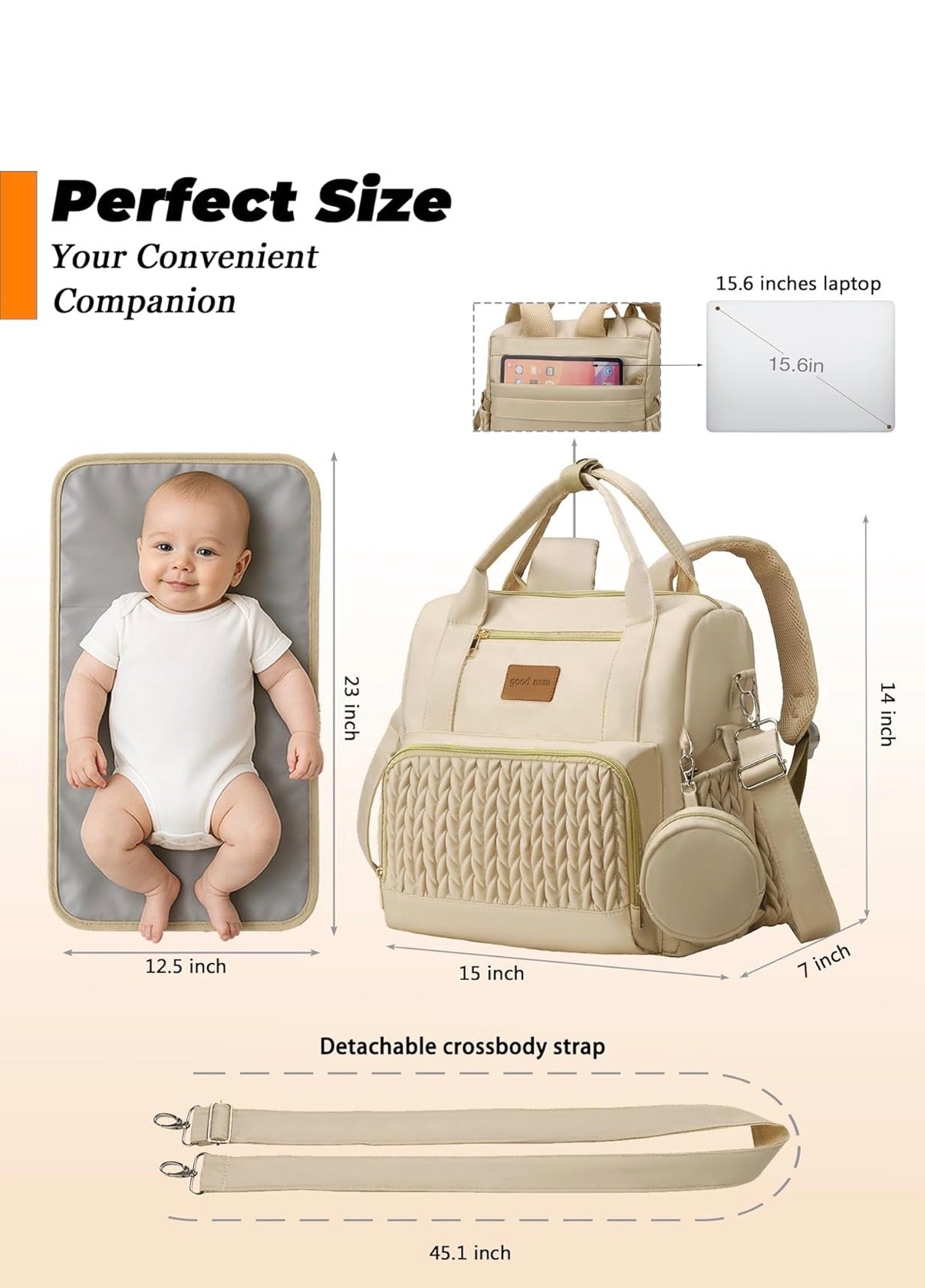 Backpack Diaper Bag