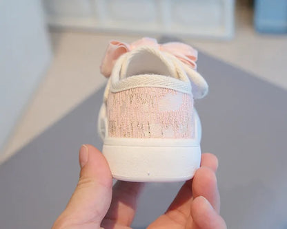 Calzado Velcro Flat Bow