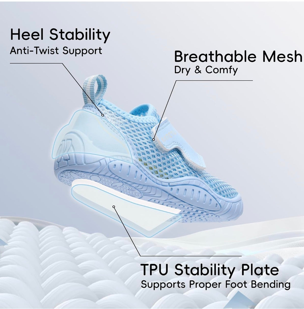 Tenis Ketetu toddler wide toe