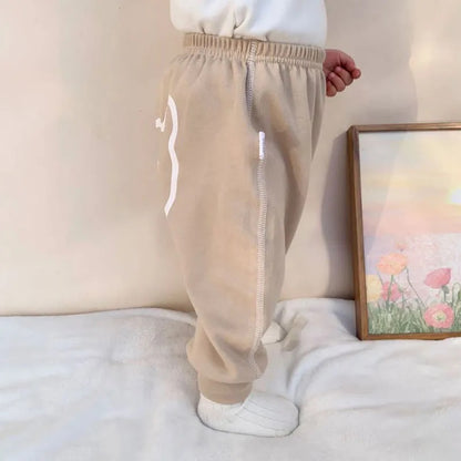 Pantalón largo con oso