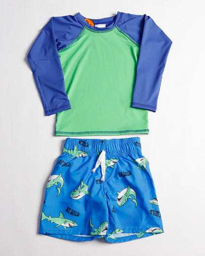 Traje de Baño para Bebé Tiburón