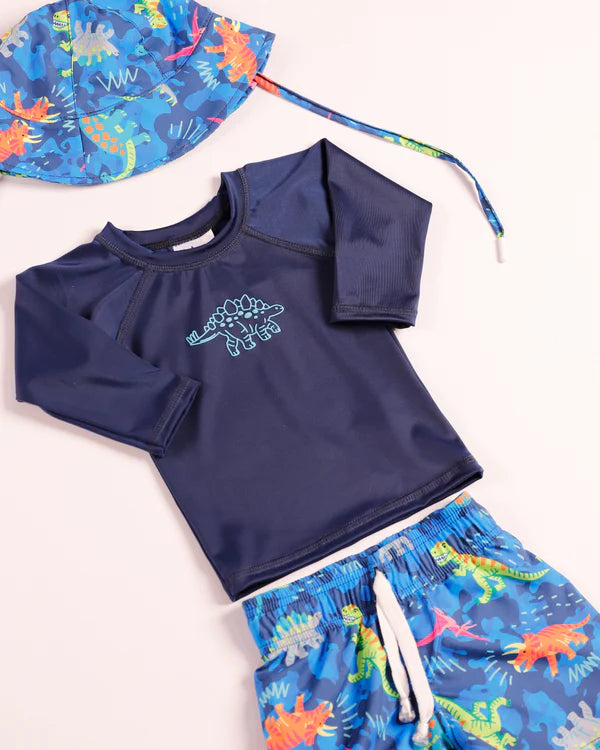 Traje de Baño para Bebé Dino