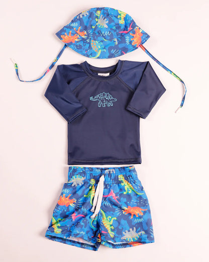 Traje de Baño para Bebé Dino
