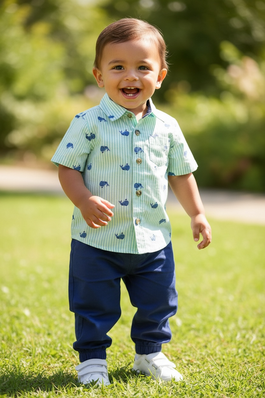 Set camisa y pantalón largo