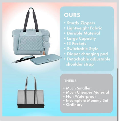 Dikaslon Diaper Bag Tote