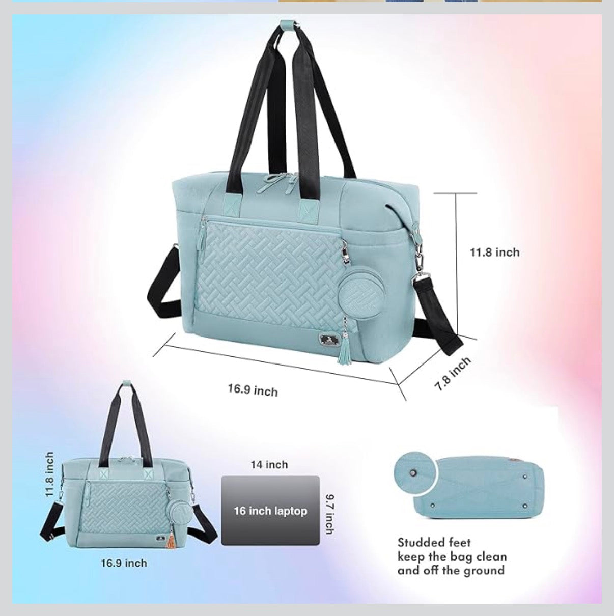 Dikaslon Diaper Bag Tote