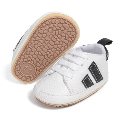 Tenis unisex en cuero para bebés