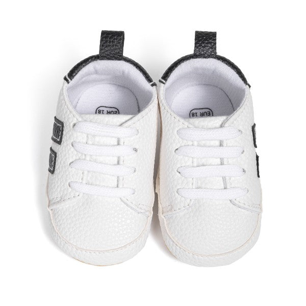 Tenis unisex en cuero para bebés