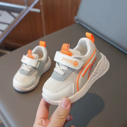 Tenis para niños Anaranjadas