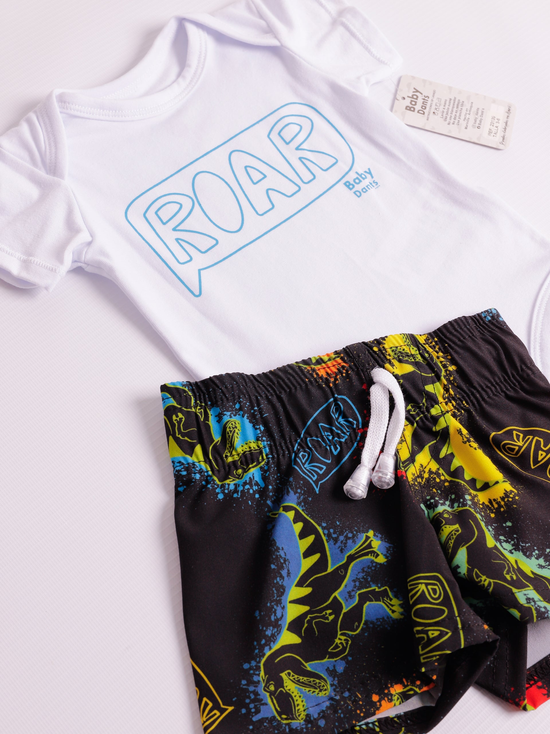 Set Roar mameluco y pantalón corto