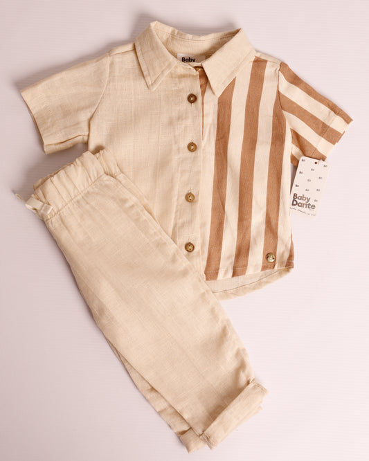 Set Valentino 2 camisa y pantalón largo