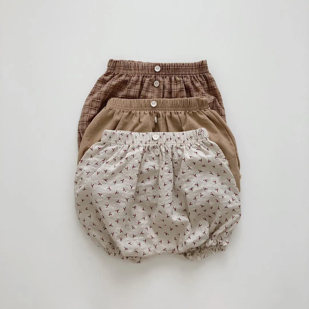 Pantalones cortos con estampado sencillo